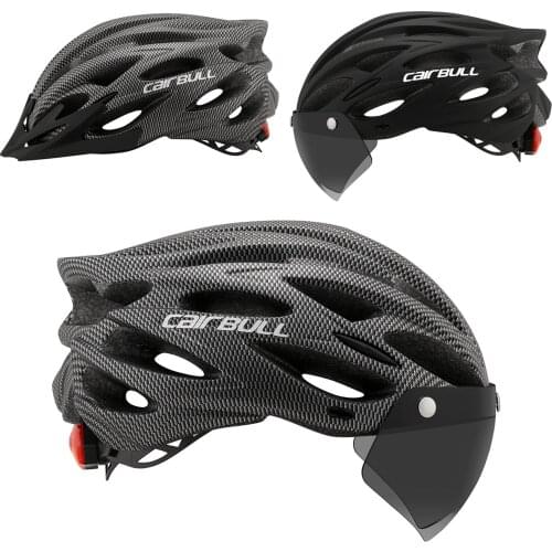 Cairbull ultra light bicycle helmet, detachable, with mask, integrally formed, 230g