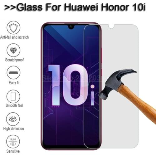 For Honor 10i Glass Screen Protector Tempered Glass HRY-LX1T HRY-LX1 For Honor 10 i Protective Glass 9H 2.5D
