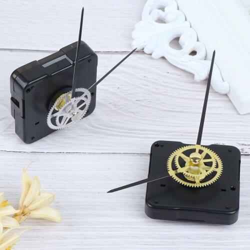1 Set DIY Silent Large Wall Clock Quartz Clock Movement Mechanism Hands Wall Repair Tool Parts Kit Set
