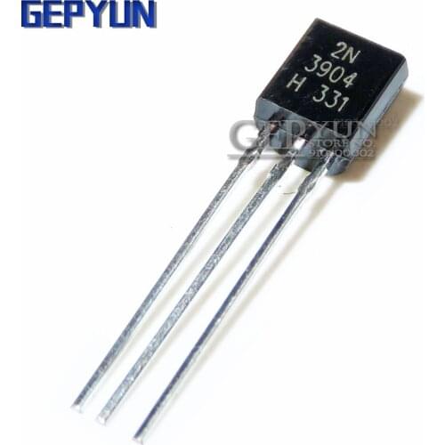 100PCS 2N3904 TO-92 TO92 NPN General Purpose Transistor Gepyun