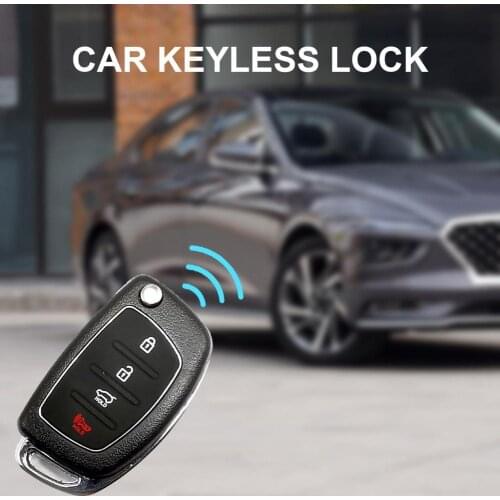 4Pcs/Set M602-8153 Car Remote Control System Central Lock Kit Keyless Entry System for 12V DC Car