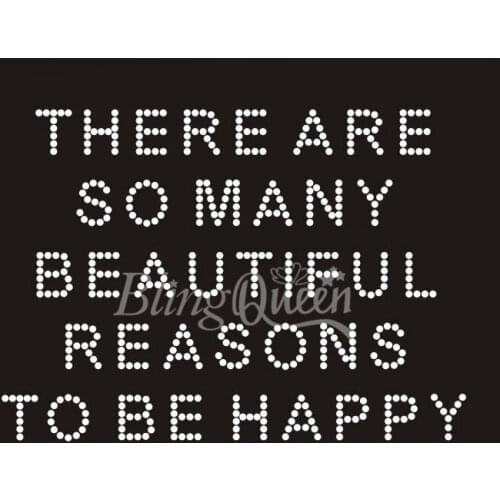 BlingQueen 25PCS/LOT Letter Crystal Rhinestone Bling Transfers Hot Fix Iron On Appliques