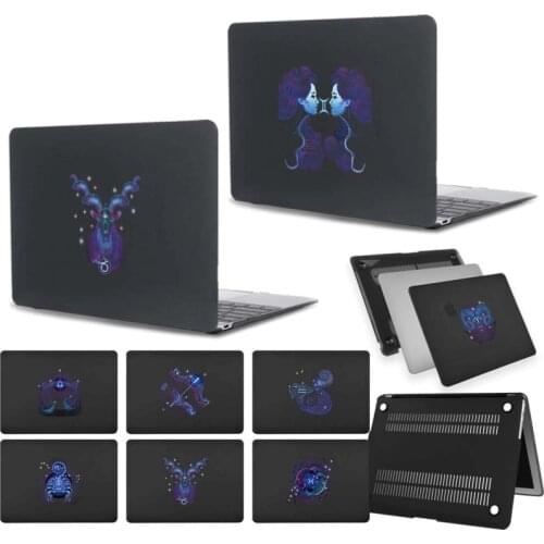 Laptop Case for Apple Macbook Air 13/Macbook 12/Macbook Air 11 Matte Black Hard Shell Cover Case