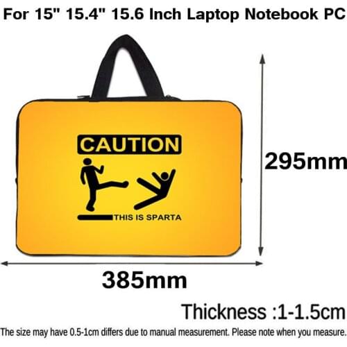 For HP/ Xiaomi/ Chuwi/ HUAWEI MagicBook/ MacBook Pro 15" 15.4" 15.6" Laptop Sleeve Bags Case New Vogue Prints Briefcase Handbags