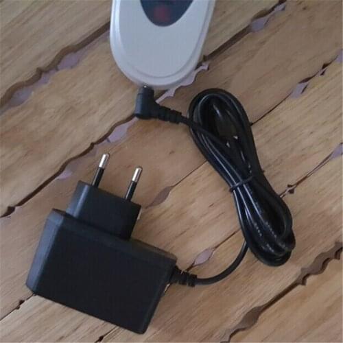 Black 100-240V AC adapter with EU European Plug for LW006 facial skin cleanser face shovel beauty tool