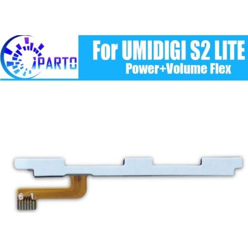 UMIDIGI S2 LITE Side Button Flex Cable 100% Original Power + Volume button Flex Cable repair parts for UMIDIGI S2 LITE