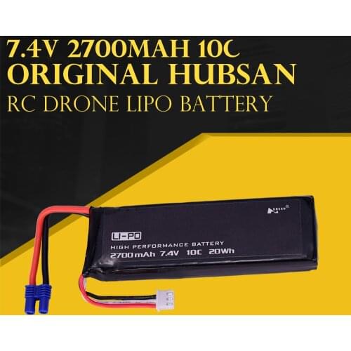 Hubsan RC Drone Lipo Battery 7.4V 2700mAh 10C H501S-14 for H501S H501C H501S Pro RC Quadcopter Spare Parts