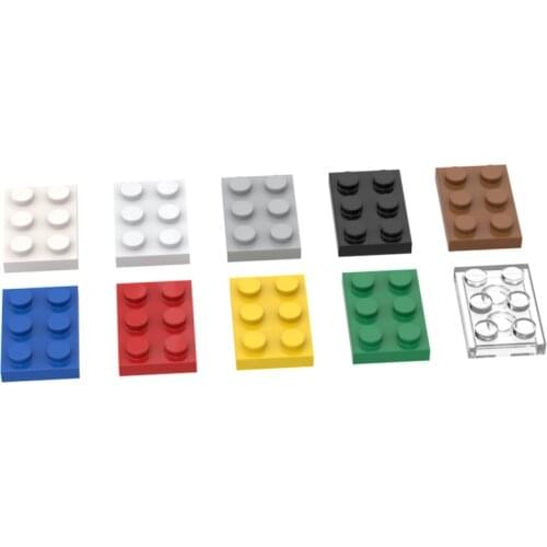 10PCS Building Blocks 3021 2x3 High-Tech Bricks Assembles Particles DIY Assembly Parts Education Toys For Children