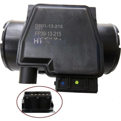 New E5T50371 G601-13-215 Mass Air Flow Meter Sensor for Mazda MPV 2.6L B2200 2.2L B2600 2.6L G60113215 E5T50371