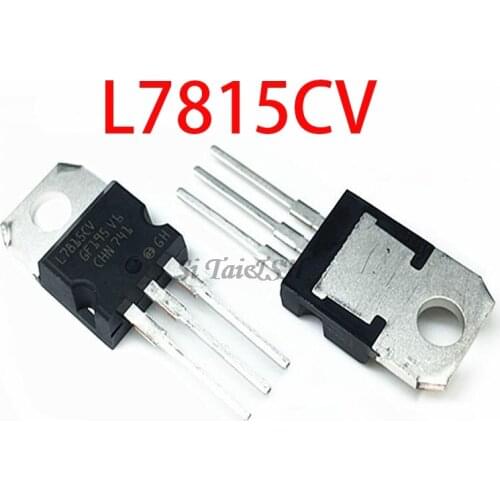 10pcs L7815CV TO-220 L7815 TO220 7815 LM7815 MC7815 New Original