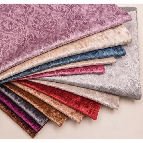 New Style Ice Velvet European-Style Flannel Pillowcase Cushion Embossed Wedding Background Soft Package Fabric