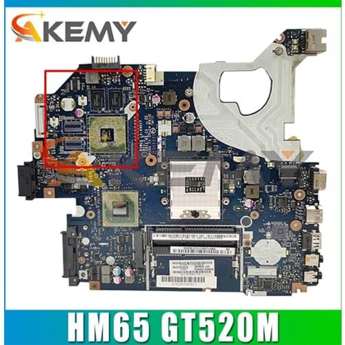 P5WE0 LA-6901P Main Board For Acer Aspire 5750 5750G 5755 5755G Laptop Motherboard With HM65 GT520M 100% Fully Tested
