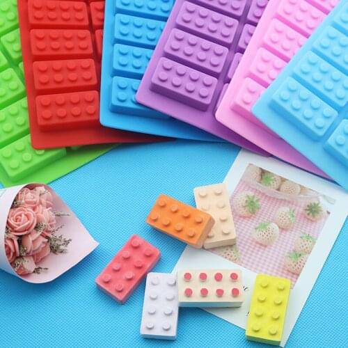 Rectangular Building Blocks Silicone Chocolate Mold Xg707