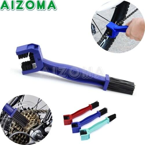 Motorcycle Bicycle Chain Cleaner Bike ABS Chain Cleaning Brush Outdoor Mountain Cycling Brush Gear Wheel Dirt Remover Tool