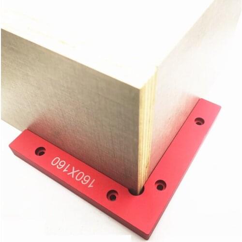 120/160/200mm Aluminum Alloy 90 Degree Positioning Squares L Shape Corner Clamp Wood Metal Welding Fixing Tool Wooden Tools
