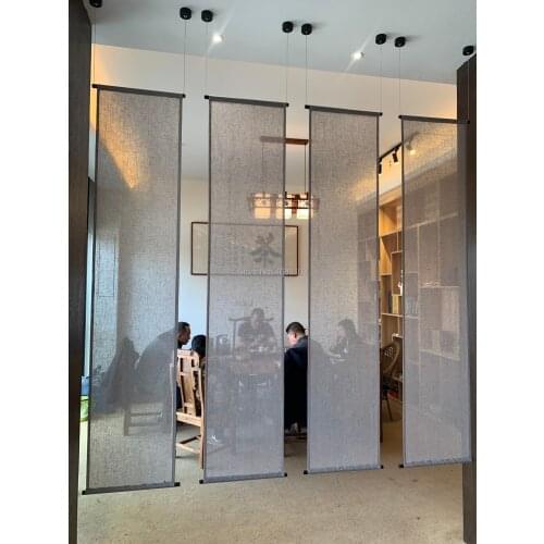 Brand New Japanese Linen Fabric Curtain blinds Zen Vestibule screen Partition curtain for living room/Bedroom/Tearoom