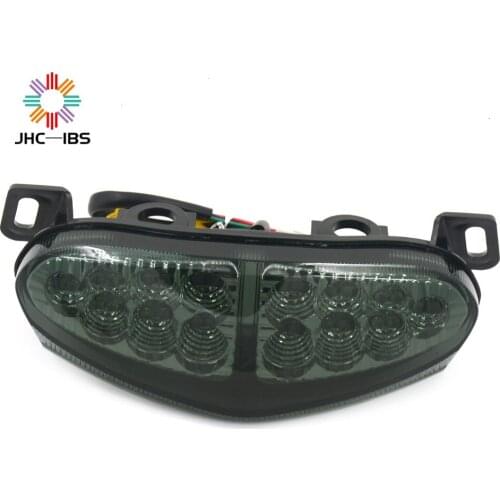 Motorcycle rear taillight brake signal LED integrated light for KAWASAKI ER6N ER6F ER 6N 6F 2009 2010 2011
