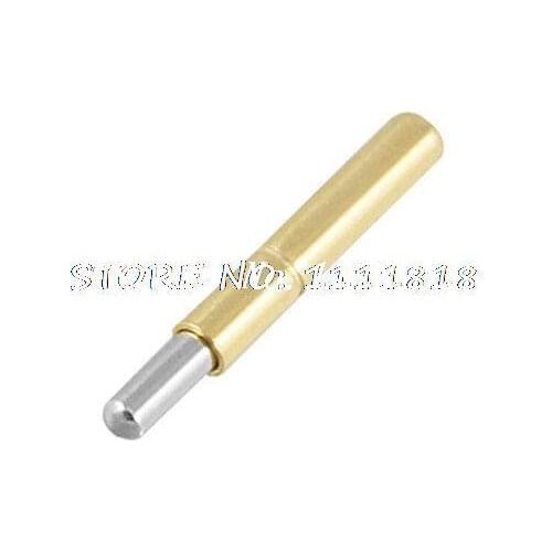 100 X Spring Load 0.99mm Dia Spherical Tip Spring Test Probes Pin