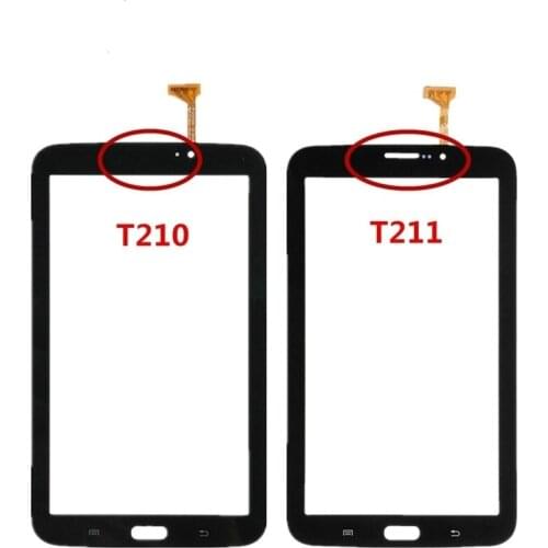7.0" Touch Screen For Samsung Galaxy Tab 3 7.0 SM-T210 SM-T211 T210 T211 Touch Panel Digitizer Glass Sensor With Logo