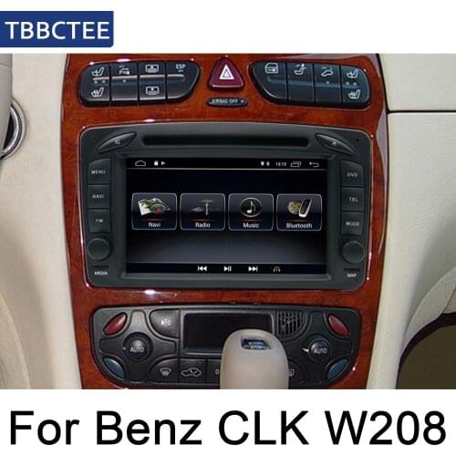 For Mercedes Benz CLK C208 W208 1996~2008 NTG Car Radio DVD Player GPS Navigation Android HD Displayer System Audio Video Stereo