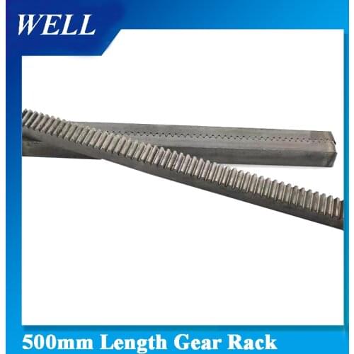 Free Shipping 0.5M 1M 1.0Mod Mold 10*10*500mm 15*15*500mm Gear Rack Precision CNC Rack Straight TeethToothed 45#Steel