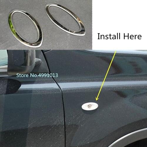 Car side head side light lamp frame cover trim panel hoods For Nissan X-Trail XTrail T32/Rogue 2008 2009 2010 2011 2012 2013