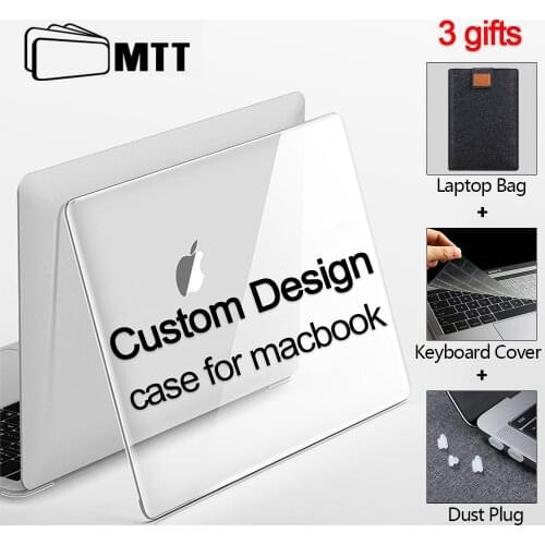 MTT Custom Laptop Case For Macbook Air Pro 11 12 13 15 16 funda PC Hard Cover for mac book pro 13 Laptop Bag Sleeve A2337 A2338
