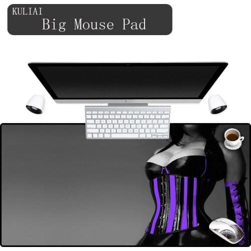 XGZ Sexy Girl Wallpaper Desktop Mouse Pad Size Professional Custom Rectangle Rubber Anti-Slip Gamer MousePads Keyboard Mats