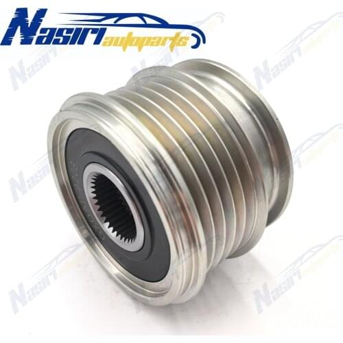 Overrunning Alternator Pulley For Ford MONDEO S-MAX 2.5 Volvo S40 S60 S80 V50 V60 V70 XC60 XC70 XC90 2.0 2.4 2.5