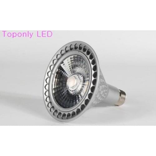 22W Super Bright E27 PAR38 Led Spot Lighting AC100-277V Epistar COB Bulb Lamp CRI>80 White Color 100pcs/lot DHL FreeShipping