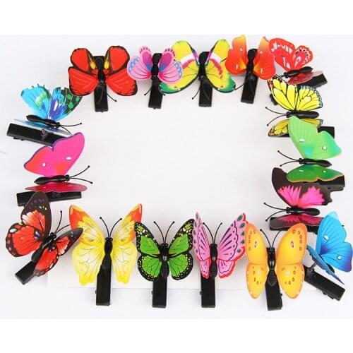 5Pcs Mini Butterfly Hair Clips Women Hairpins Fashion Headpiece Barrette Wedding Hairpins Hair Accessories Hair Styling Tools