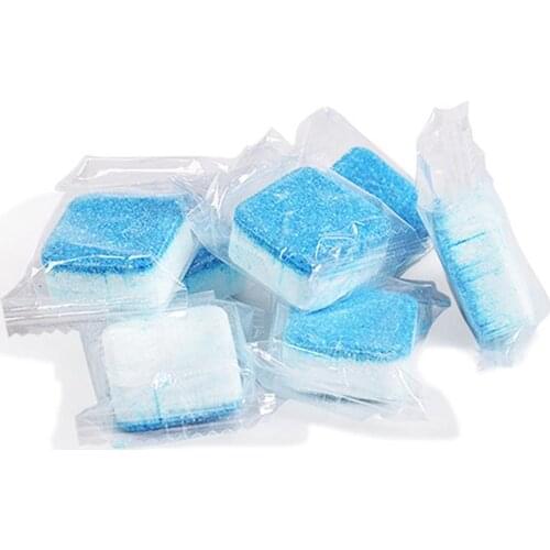 12pcs Washing Machine Cleaner Multifunctional Effervescent Tablets Car Windshield Cleaner Cleaning Tool For Toilet Kitchen Pet