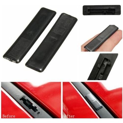 2/1pcs Plastic Roof Rack Clip Rail Moulding Dustproof Cover Cap Replacement For Mazda 2 3 6 CX9 Car Styling High Quality