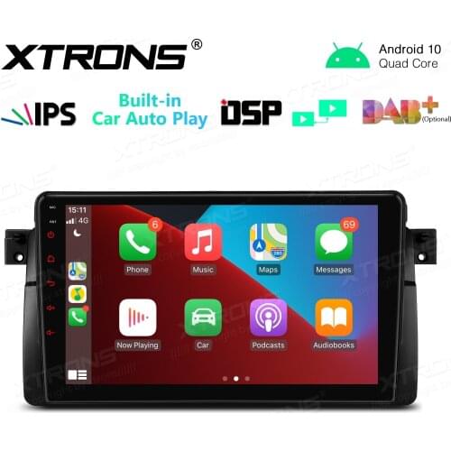 9" Android 10.0 OS Car Multimedia System Player Navigation GPS Radio for MG ZT 2001-2005 with Built-in Wired CarPlay Function