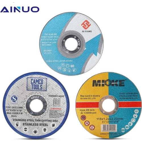 Metal Cutting Discs 115mm Stainless Steel Cut Off Wheels Flap Sanding Grinding Discs Angle Grinder Wheels 3-50Pcs