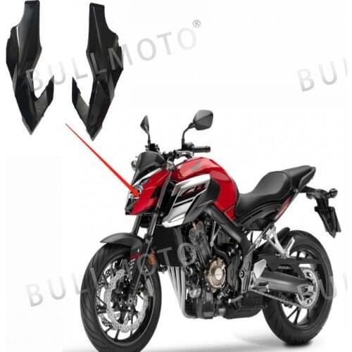 For Honda cb650f 2017 2018 2019 Motorcycle black & carbon fibre head cover left and right side covers Two styles