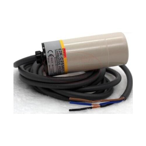 E2K-C25ME1 NPN NO M34 New Capacitive Switch Sensors with Adjustable Sensitivity