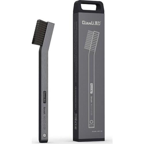 IBrush DS1102 Meticulous Steel Brush with Aluminum Alloy Handle Magnetizer for iPhone PCB Repair Tool Kit