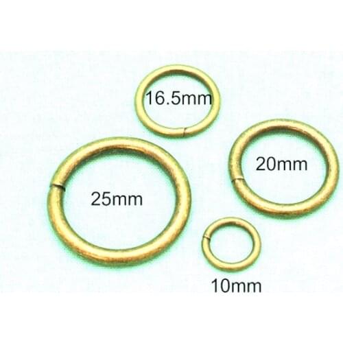 20mm(3/4" inside) die-casting zinc alloy DIY rings o metal for bags