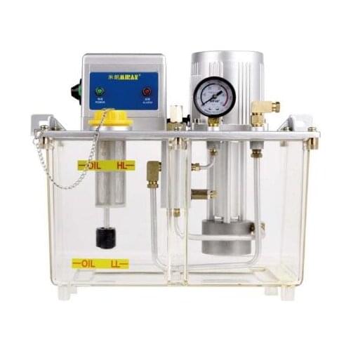 Miran MRG-3202-510X 5L Oil/Grease Lubricating Pump PLC Volumetric Type With Pressure Switch for CNC/Injection Molding Machine