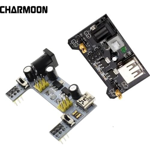 1PCS MB102 Breadboard Power Supply Module / white Breadboard Dedicated Power Module 3.3V/5V For Solderless Bread Board New