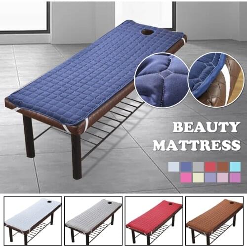 Soft Massage Table Bed Sheet Elastic SPA Treatment Cover Relaxation Beauty Salon Mattress With Face Hole Salon Couch
