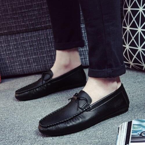 2019 New Men Casual Shoes Fashion Men Loafers Summer Men Shoes Moccasins Slip On Shoes Footwear Mens Peas Shoes driving shoes
