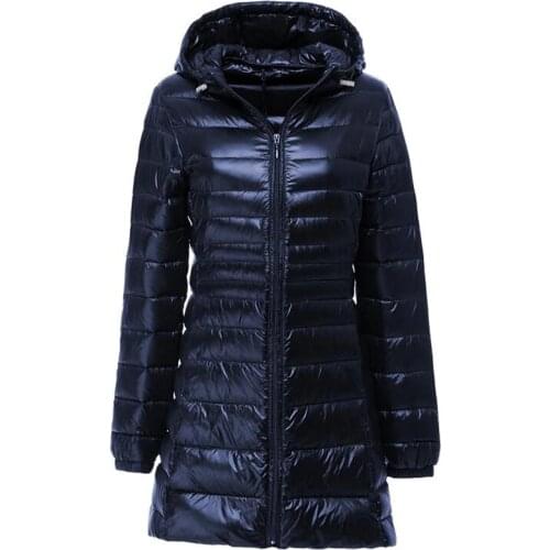 Winter Jacket Women New Arrival Hooded Parka Lightweight Down Long Jackets chaqueta mujer Autumn Coats Plus Size 6XL 7XL Clothes