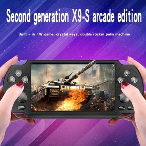 Newest 5.1 Inch Handheld Portable Game Console Built-in 10000 Games Dual Joystick 8GB Video Game Machine Support For Video Out