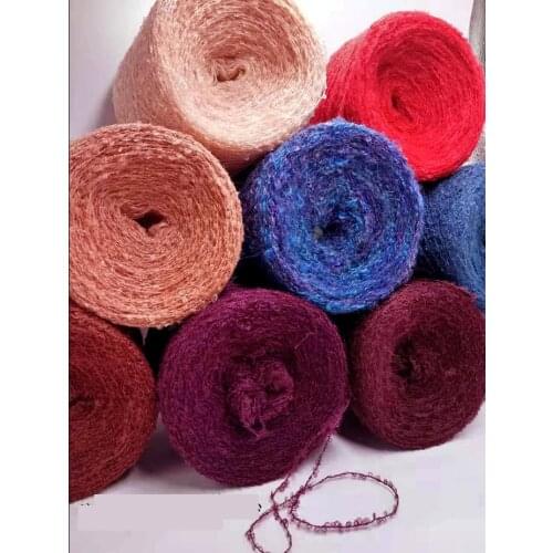 50g/Lot 300M merino wool loop yarn for hand knitting lana fancy yarn to crochet Knitted wool line thin threads to knit DIY