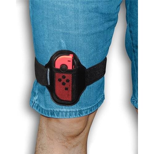 2pcs Adjustable Ring-Con Elastic Leg Strap Sport Ring-Con Grips Leg For Nintend Switch Joy-Con Controller Accessories