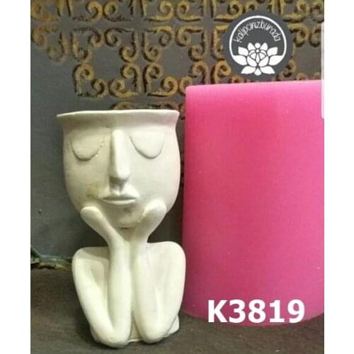 -Minded Flower Pot Silicone Mold