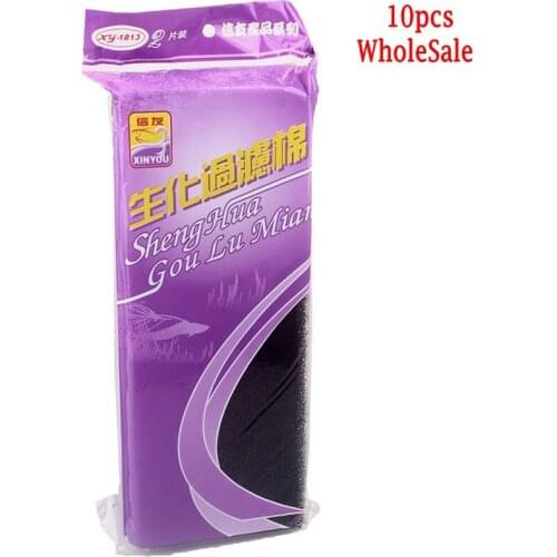 10pcs 2 Layers Aquarium Filter Fish Tank Biochemical Sponge Filter Aquario Filter Foam Aquarium Filter Media