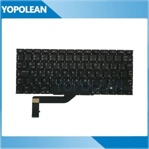 5pcs/lot New Arab Arabic Keyboard For Macbook Pro Retina 15" A1398 2012 2013 2014 2015